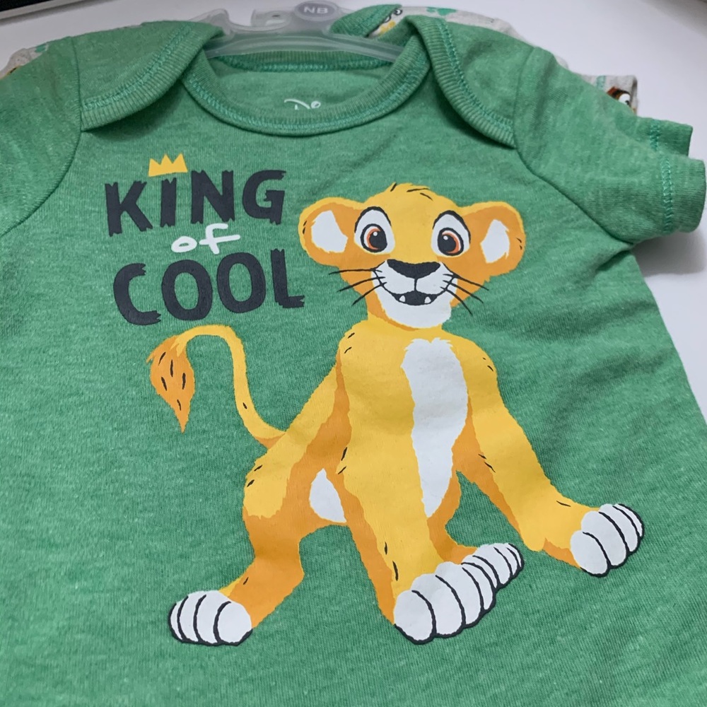 Disney baby 2 pack bodysuit Simba - Picture 6 of 8